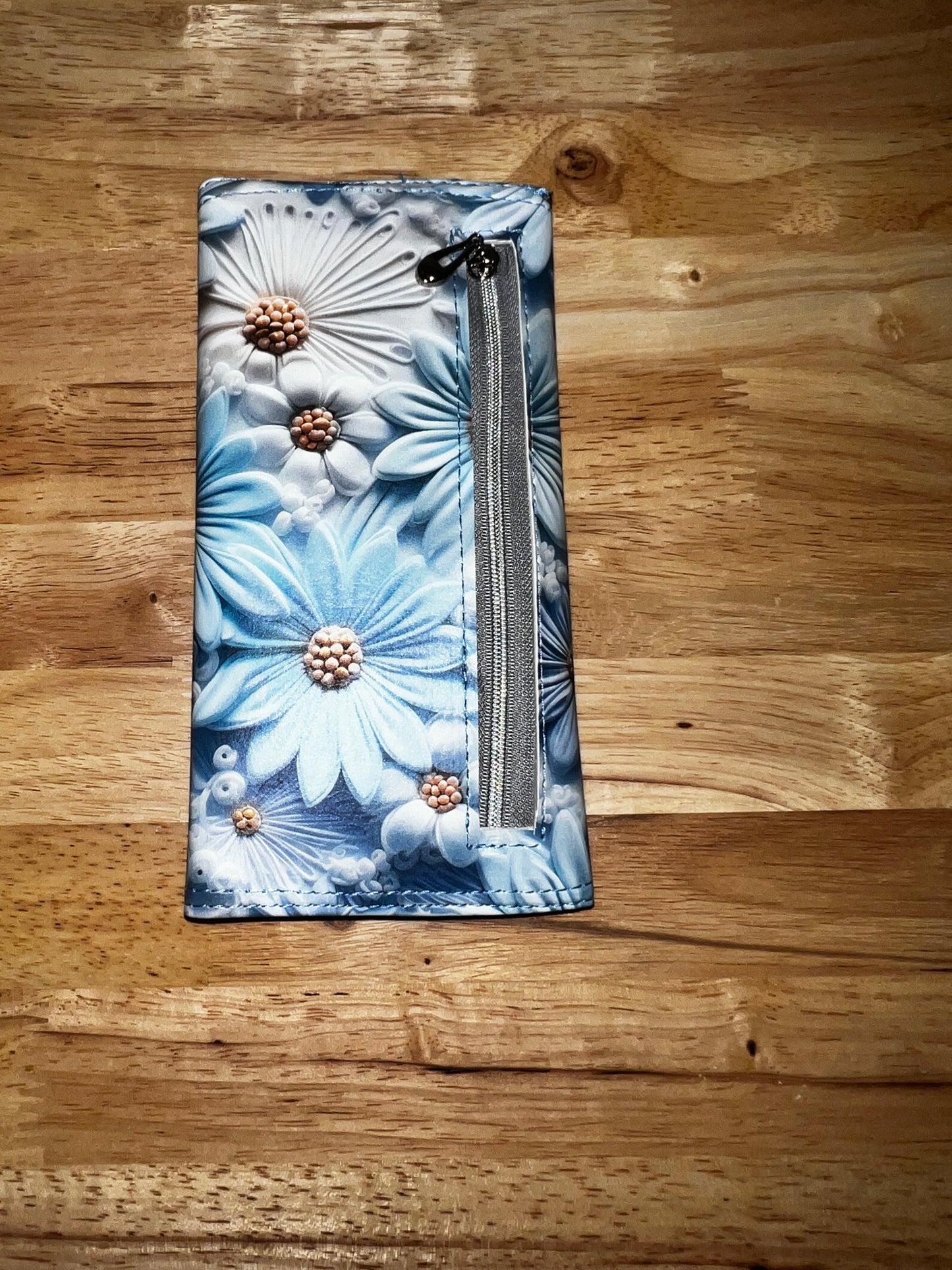 Architect 3D Floral blue Wallet