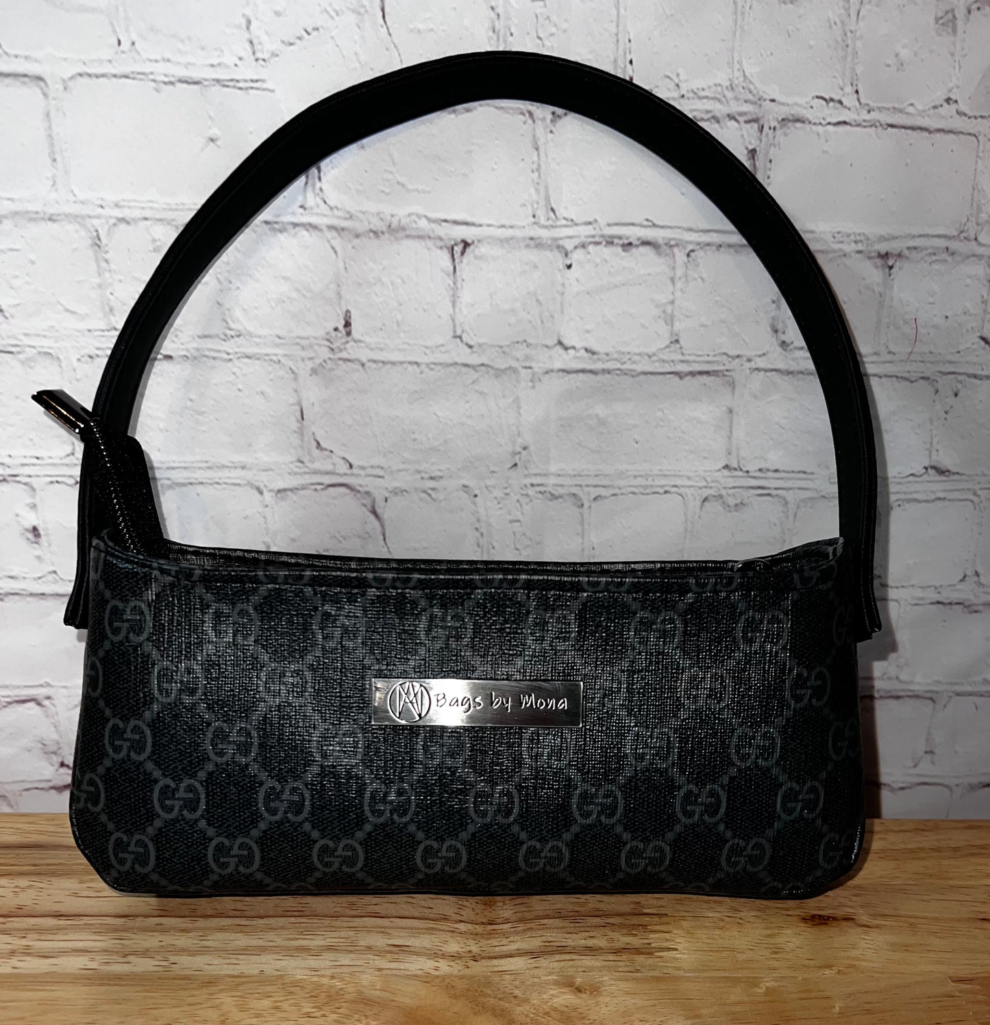 Dinner Date Guc and Black elbow bag