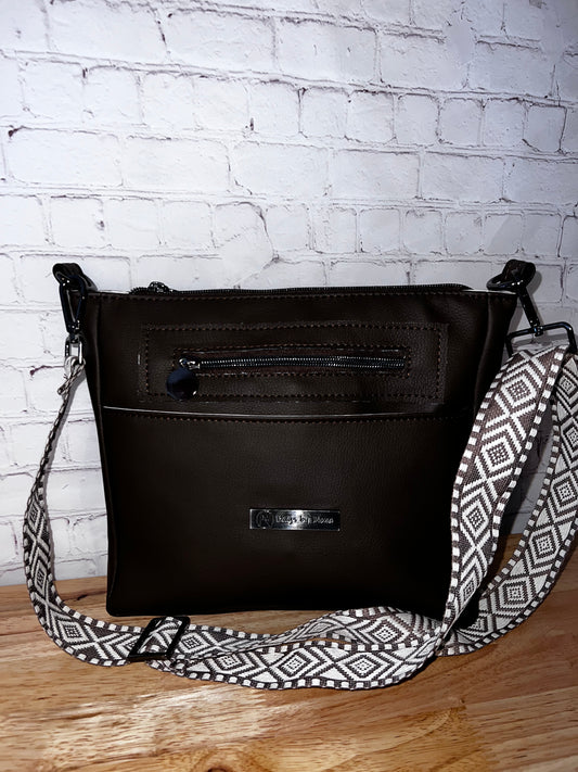 Sassy Crossbody Chocolate