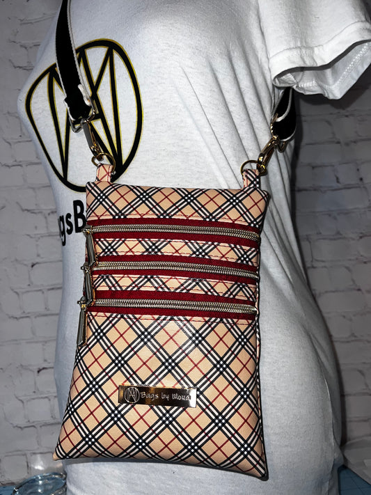 Triple travel crossbody BURB and TTPD custom order