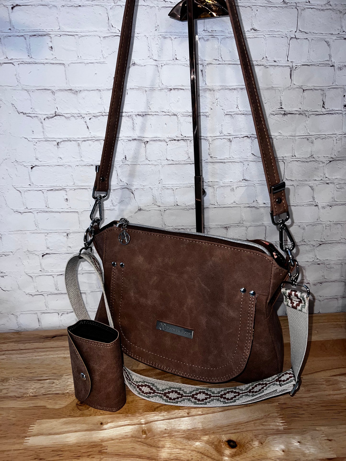 Brightstone purse Hazelnut complete set